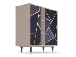 Aparador - 94х96х41 cm - BS5 - The Amethyst, Latte
