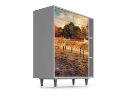 Aparador - 96х110х41 cm - BS6 - The Banks, Gris
