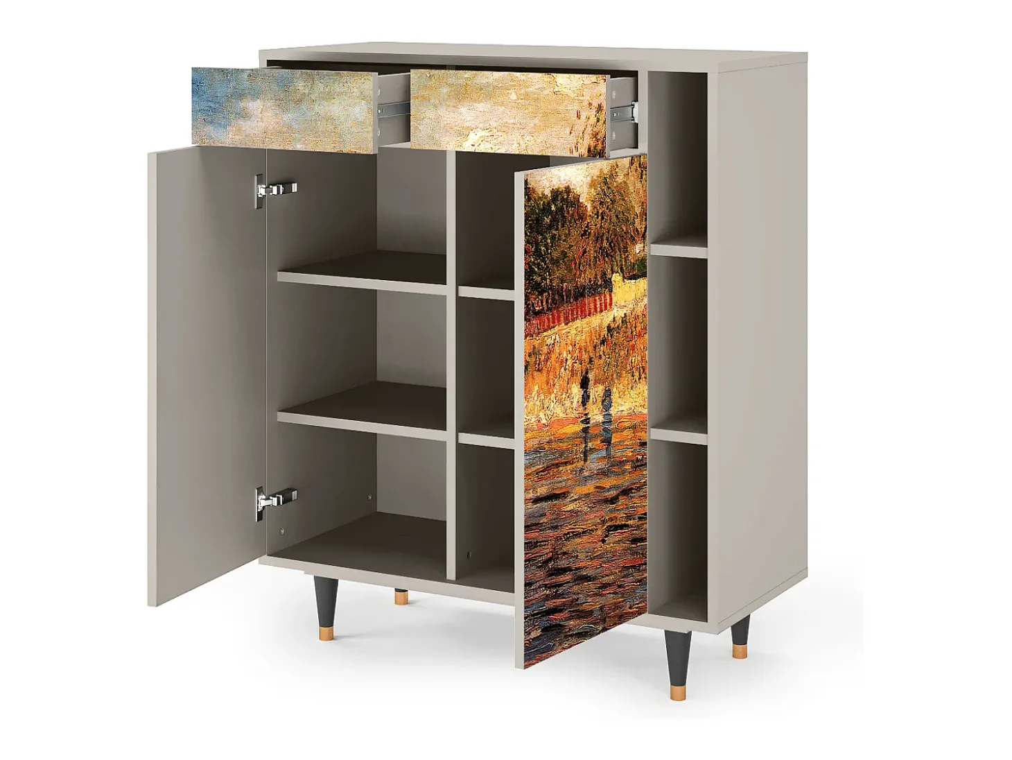 Aparador - 96х110х41 cm - BS6 - The Banks, Arena