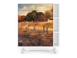 Aparador - 96х110х41 cm - BS6 - The Banks, Blanco