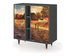 Aparador - 94х96х41 cm - BS5 - The Banks, Antracita