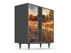 Aparador - 94х96х41 cm - BS5 - The Banks, Antracita