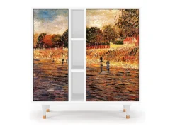 Aparador - 94х96х41 cm - BS5 - The Banks, Blanco