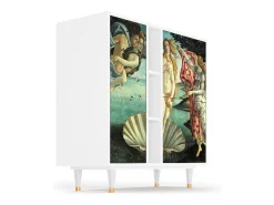 Aparador - 94х96х41 cm - BS5 - The Birth of Venus, Blanco