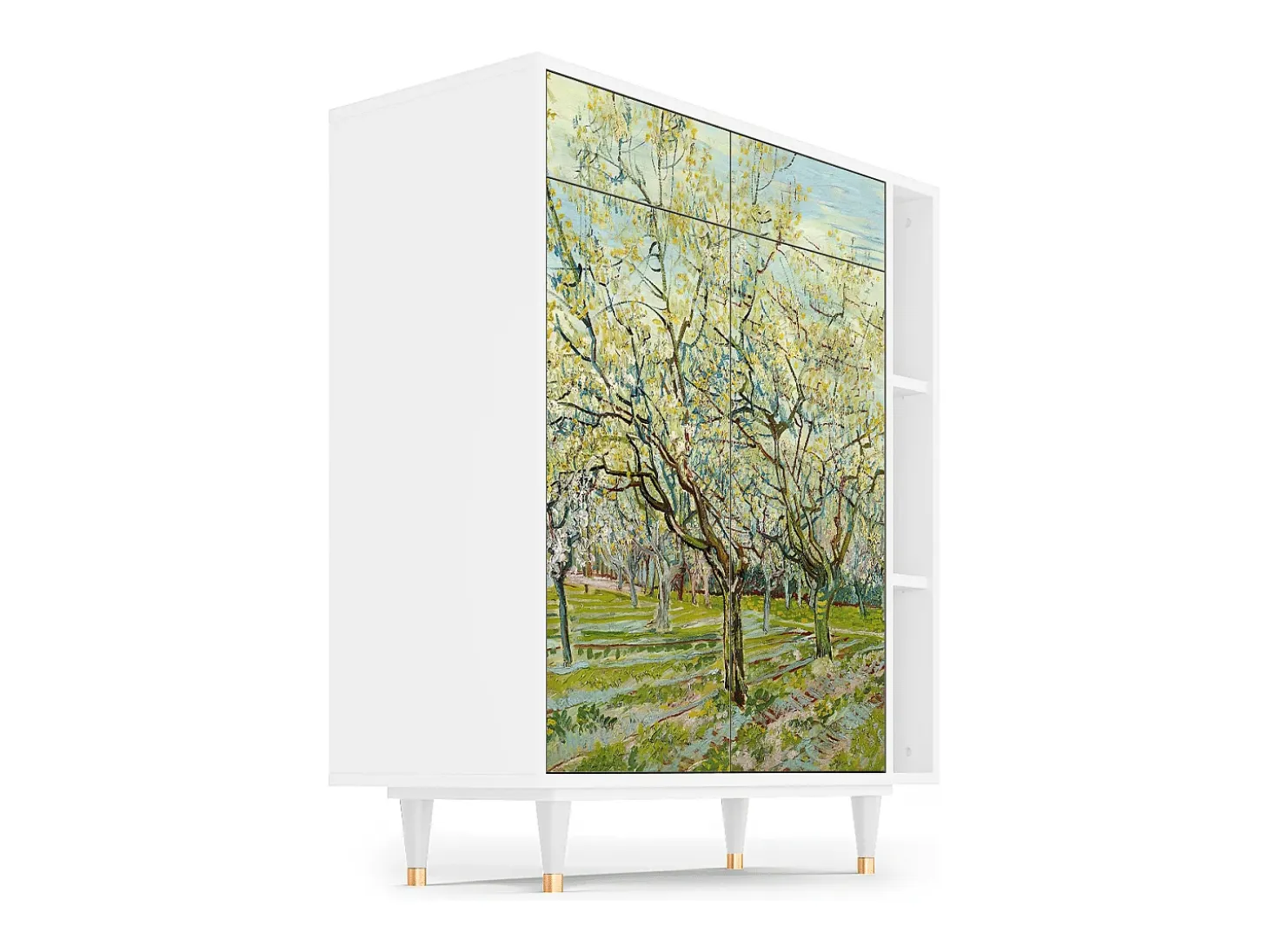 Aparador - 96х110х41 cm - BS6 - The Blanco Orchard, Blanco