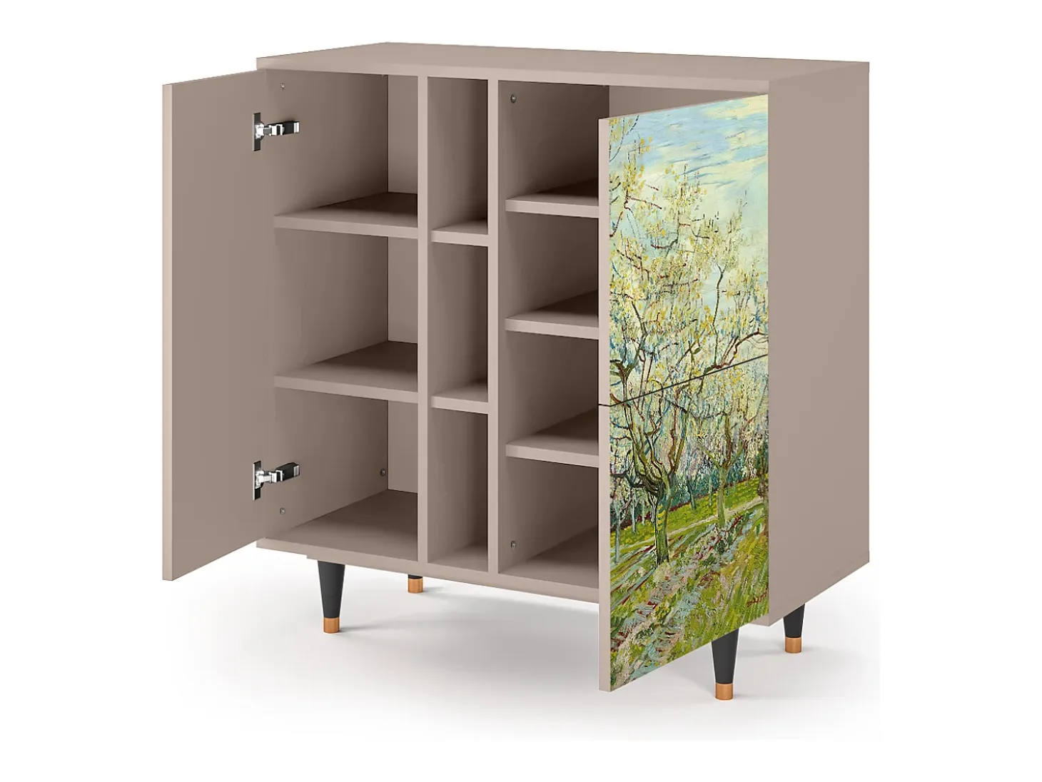 Aparador - 94х96х41 cm - BS5 - The Blanco Orchard, Latte