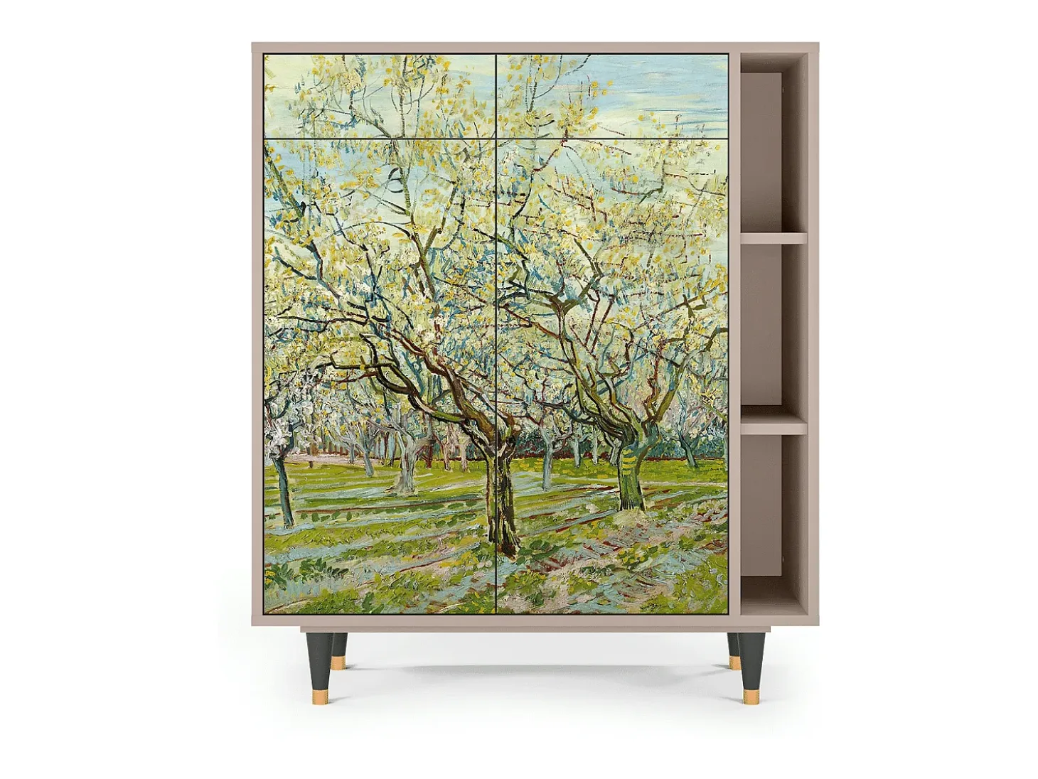 Aparador - 96х110х41 cm - BS6 - The Blanco Orchard, Latte