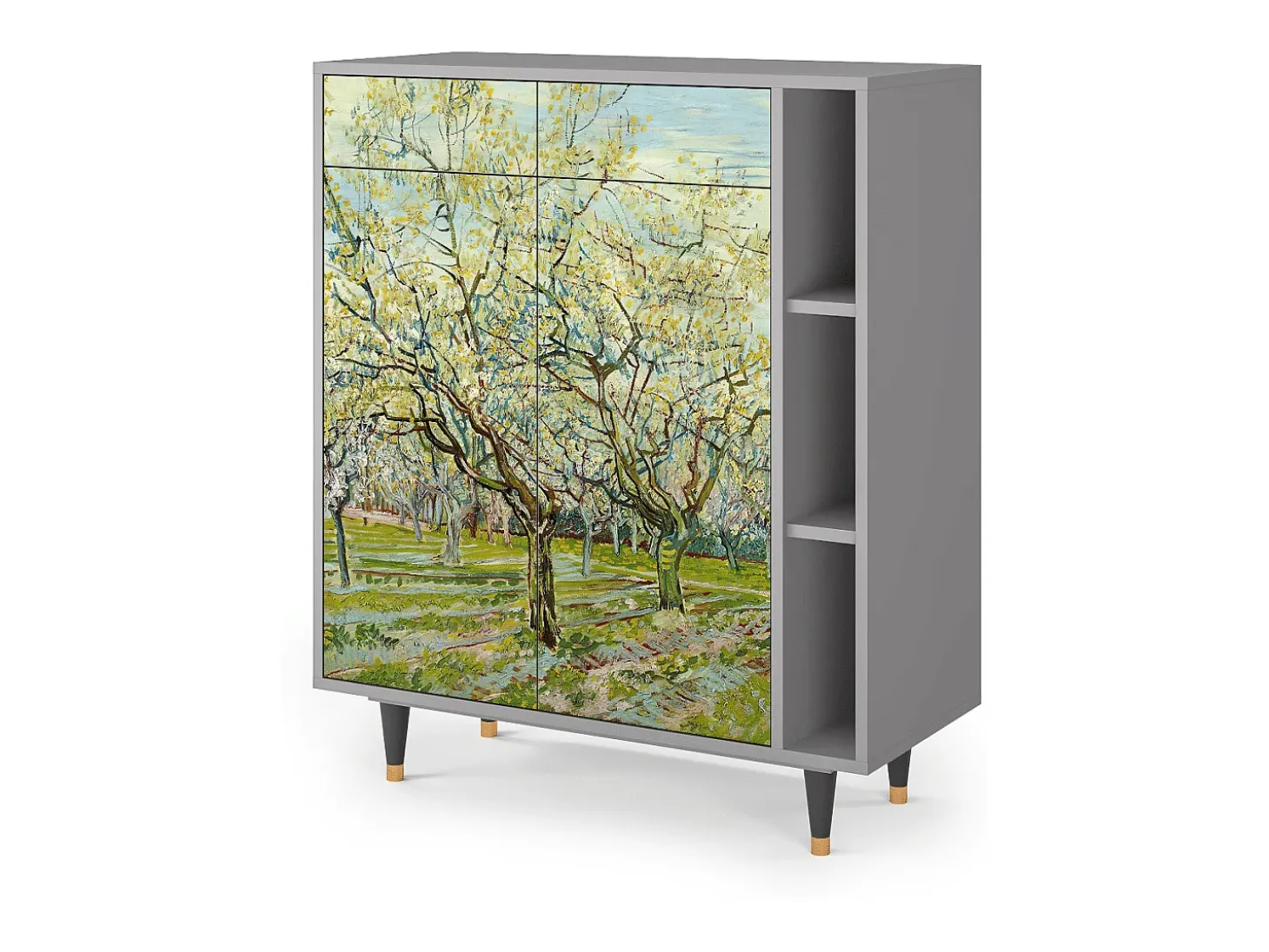 Aparador - 96х110х41 cm - BS6 - The Blanco Orchard, Gris
