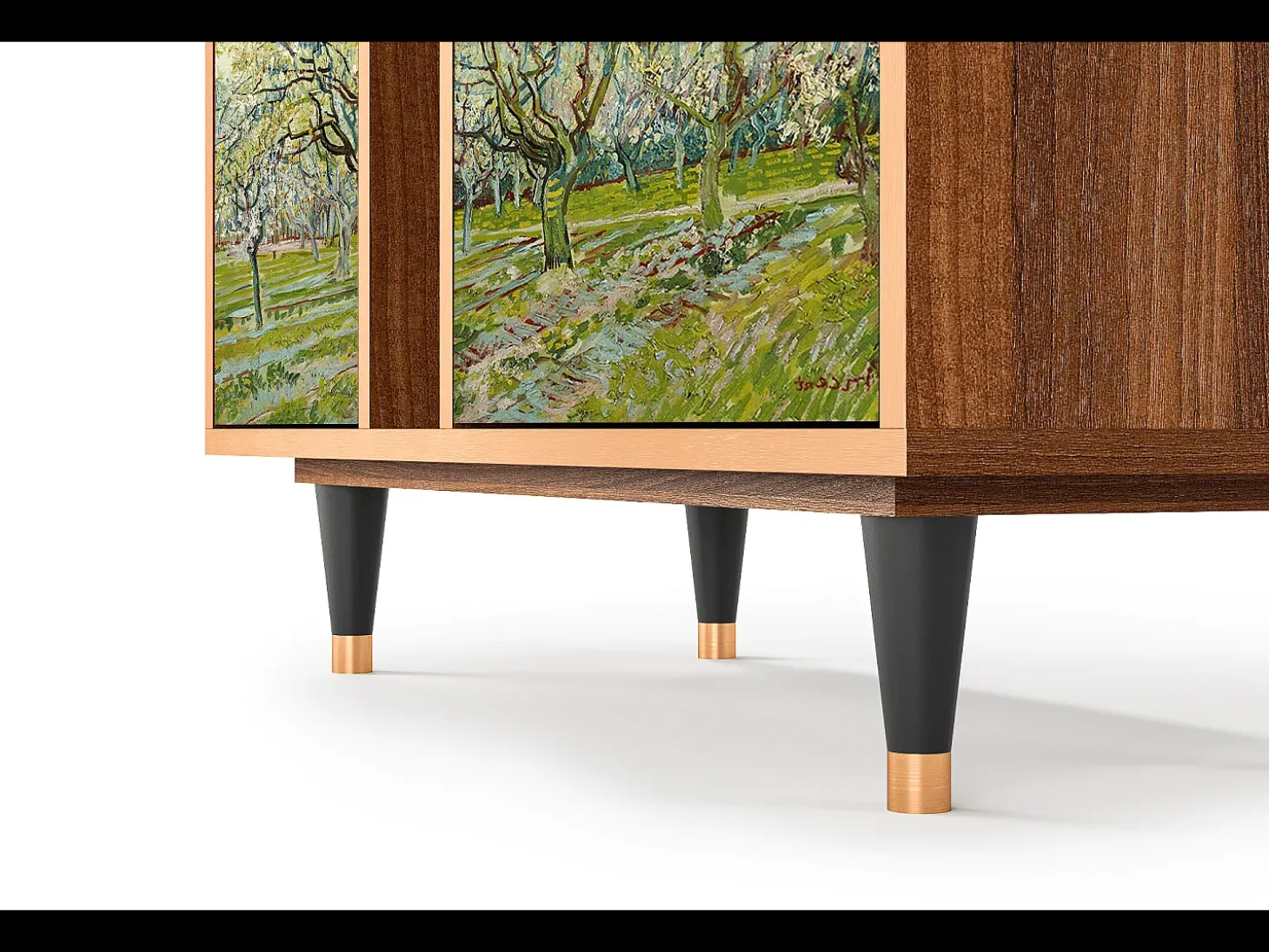 Aparador - 94х96х41 cm - BS5 - The Blanco Orchard, Nogal