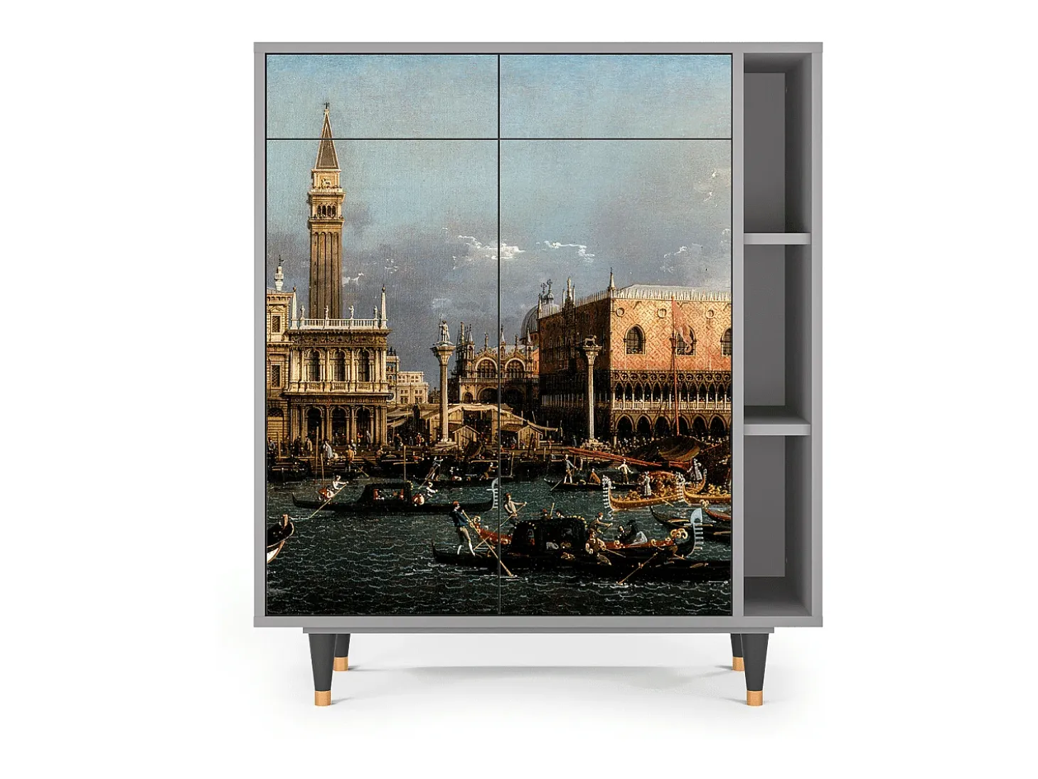 Aparador - 96х110х41 cm - BS6 - The Bucintoro, Gris