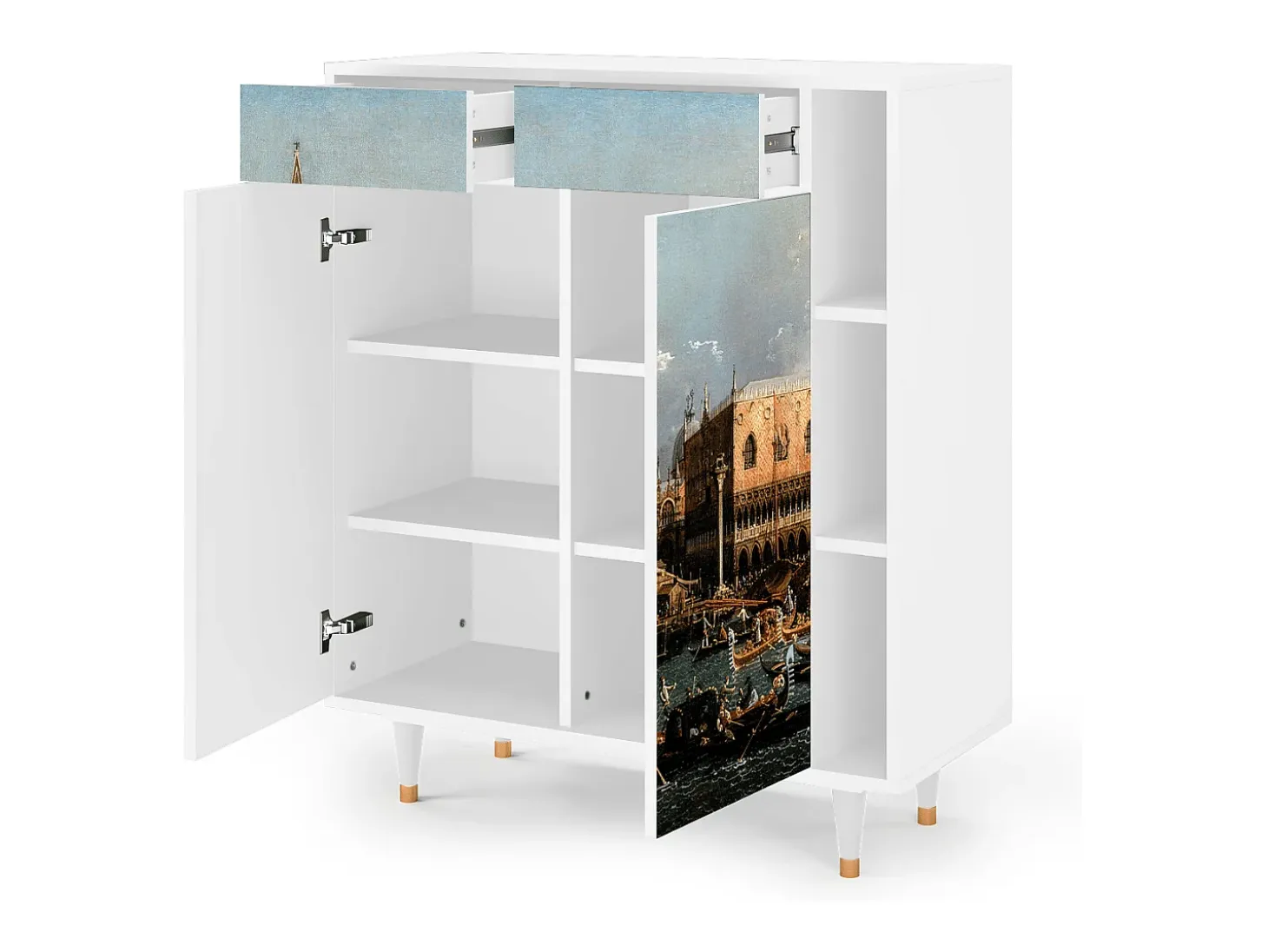 Aparador - 96х110х41 cm - BS6 - The Bucintoro, Blanco
