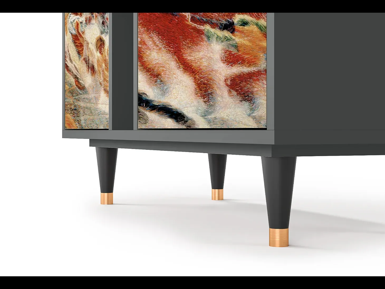 Aparador - 94х96х41 cm - BS5 - The City Rises, Antracita