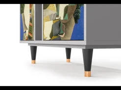 Aparador - 94х96х41 cm - BS5 - The Cubist Paintings , Gris