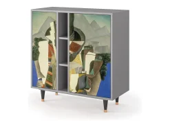 Aparador - 94х96х41 cm - BS5 - The Cubist Paintings , Gris