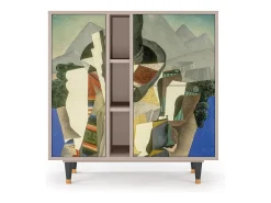 Aparador - 94х96х41 cm - BS5 - The Cubist Paintings , Latte