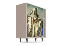 Aparador - 96х110х41 cm - BS6 - The Cubist Paintings , Latte