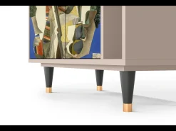 Aparador - 96х110х41 cm - BS6 - The Cubist Paintings , Latte