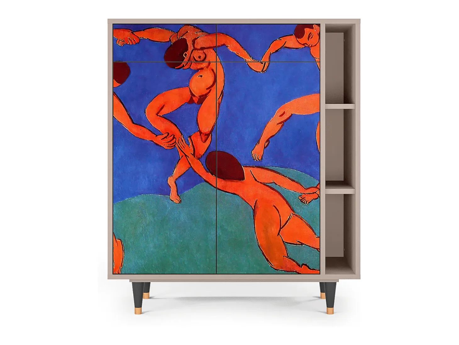 Aparador - 96х110х41 cm - BS6 - The Dance by Matisse , Latte