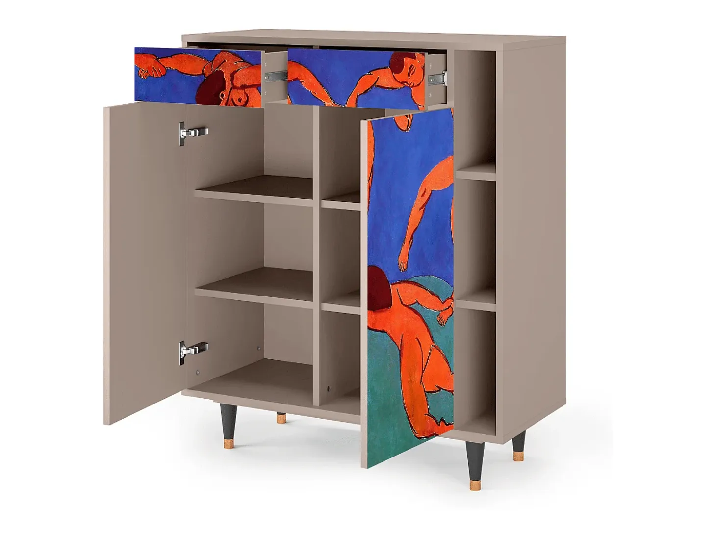 Aparador - 96х110х41 cm - BS6 - The Dance by Matisse , Latte