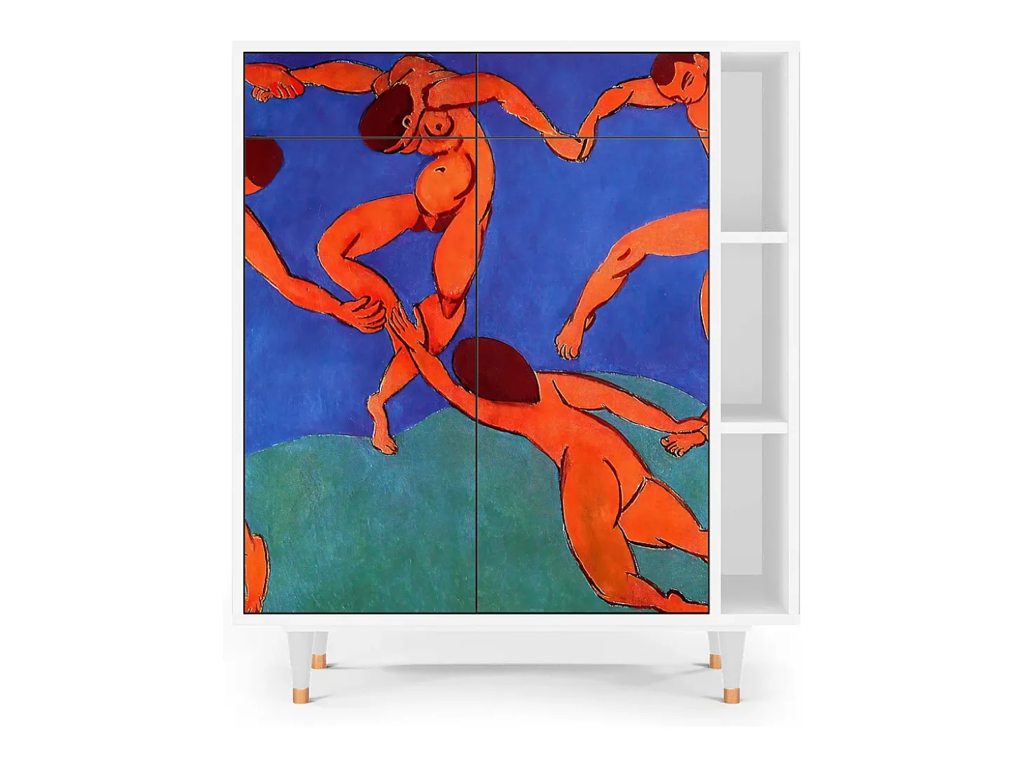 Aparador - 96х110х41 cm - BS6 - The Dance by Matisse , Blanco
