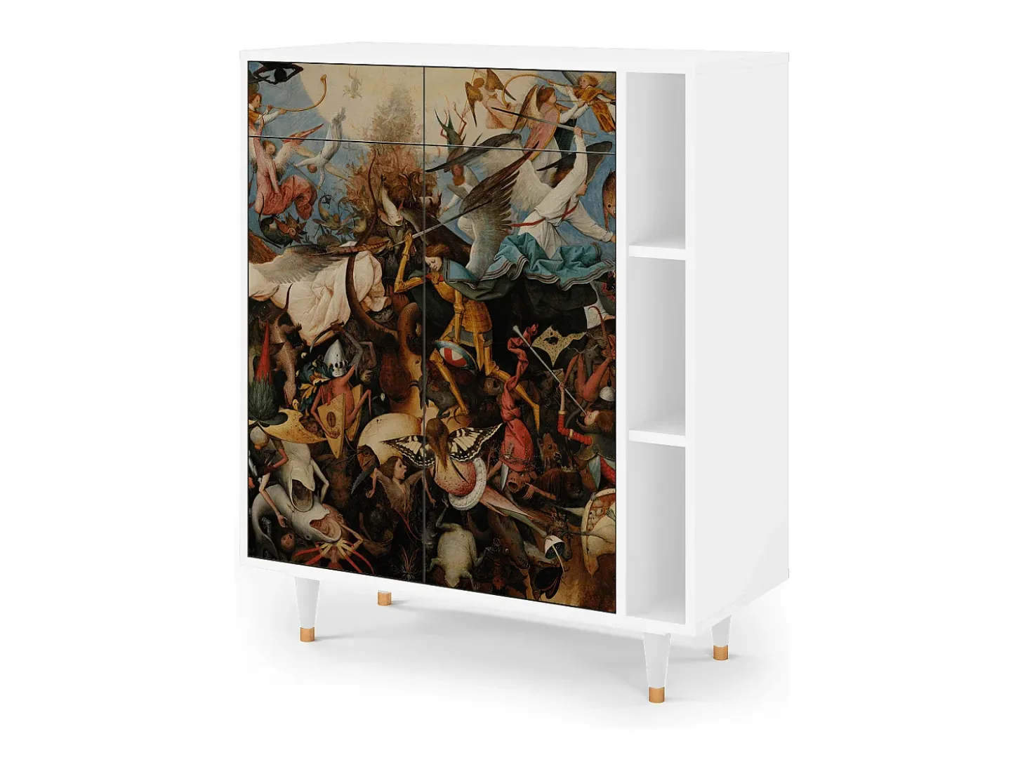 Aparador - 96х110х41 cm - BS6 - The Fall, Blanco