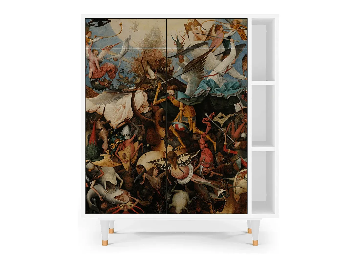 Aparador - 96х110х41 cm - BS6 - The Fall, Blanco