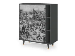 Aparador - 96х110х41 cm - BS6 - The Festival of Saint, Antracita