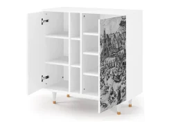 Aparador - 94х96х41 cm - BS5 - The Festival of Saint, Blanco