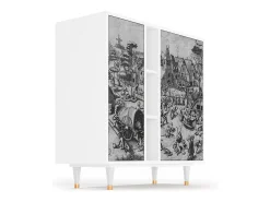 Aparador - 94х96х41 cm - BS5 - The Festival of Saint, Blanco
