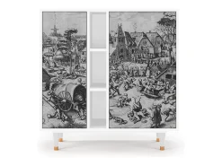 Aparador - 94х96х41 cm - BS5 - The Festival of Saint, Blanco