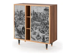 Aparador - 94х96х41 cm - BS5 - The Festival of Saint, Nogal