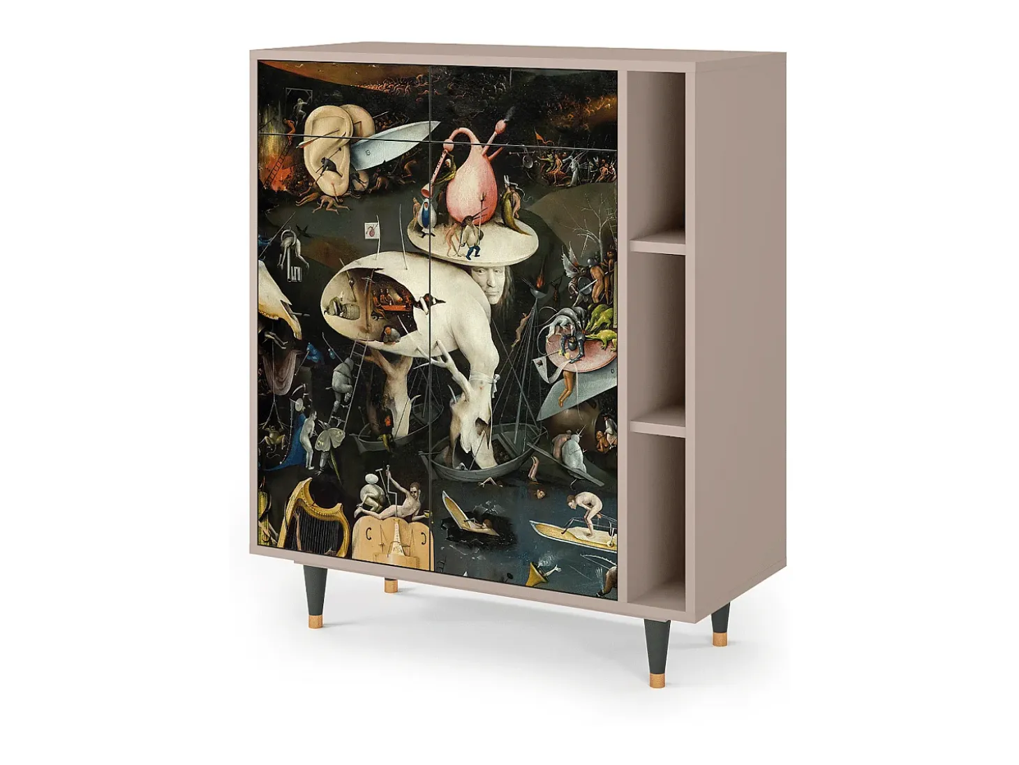 Aparador - 96х110х41 cm - BS6 - The Garden 2, Latte