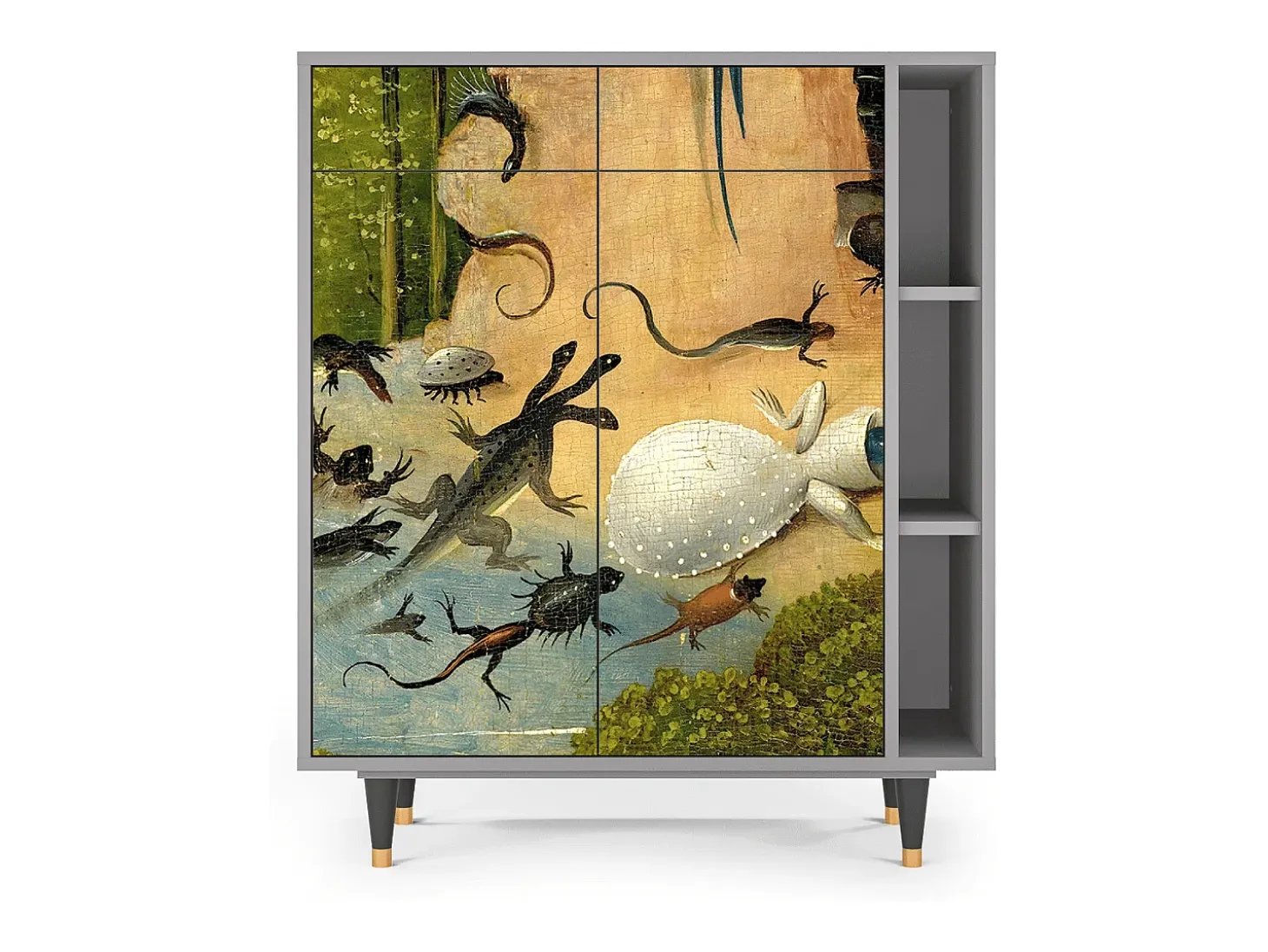 Aparador - 96х110х41 cm - BS6 - The Garden by Bosch, Gris