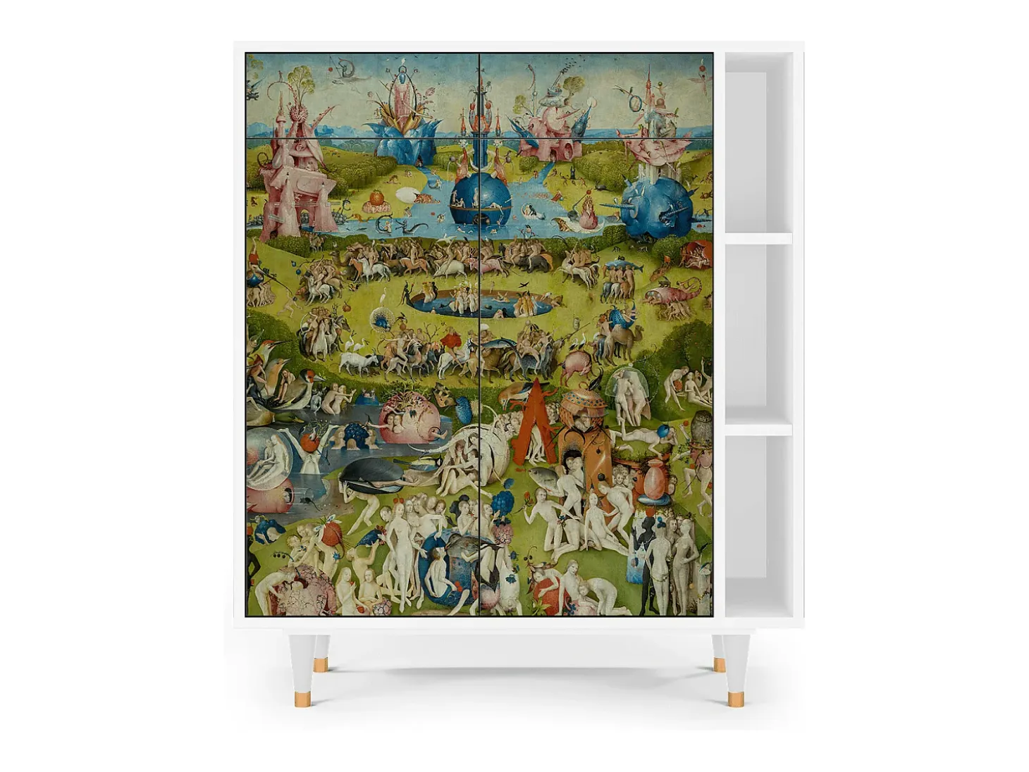 Aparador - 96х110х41 cm - BS6 - The Garden 2 by Bosch, Blanco