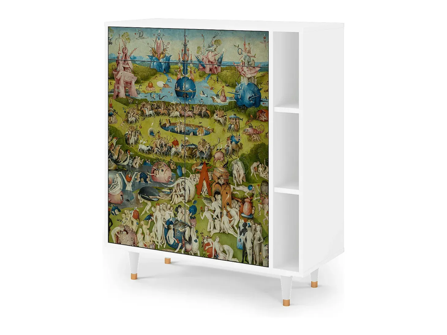 Aparador - 96х110х41 cm - BS6 - The Garden 2 by Bosch, Blanco