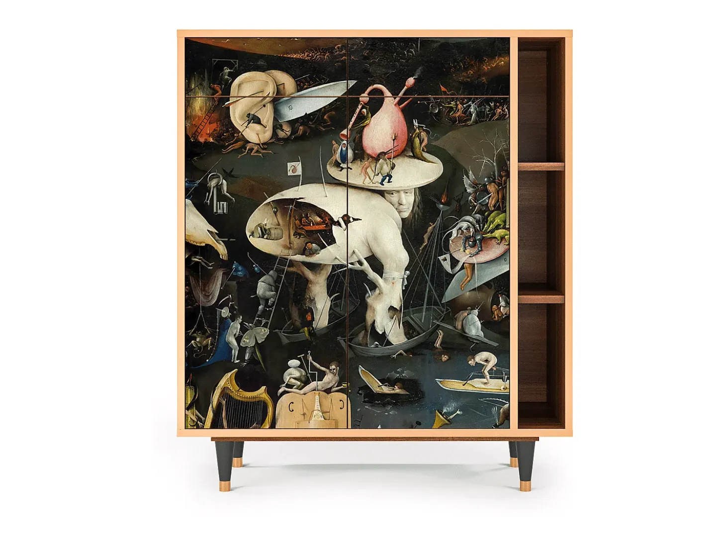 Aparador - 96х110х41 cm - BS6 - The Garden 2, Nogal