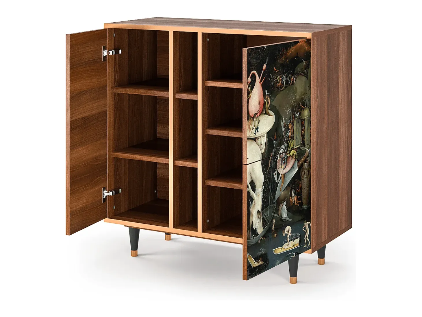 Aparador - 94х96х41 cm - BS5 - The Garden 2, Nogal