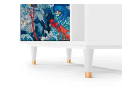 Aparador - 96х110х41 cm - BS6 - The Girl - James Jean, Blanco