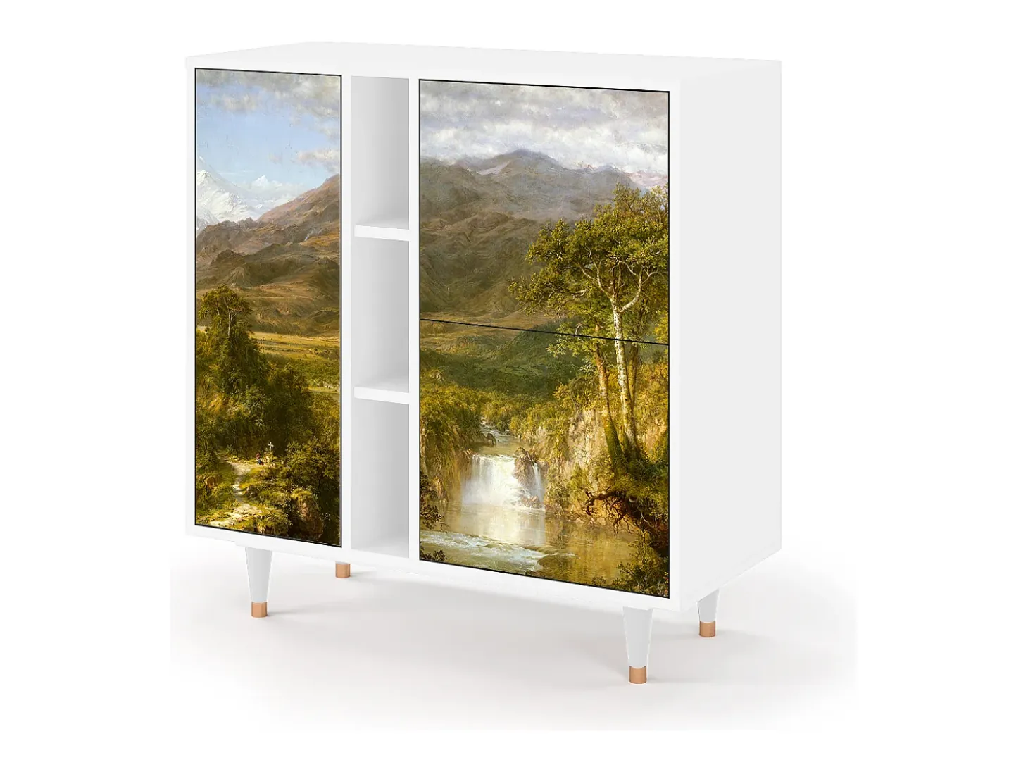 Aparador - 94х96х41 cm - BS5 - The Heart of the Andes , Blanco