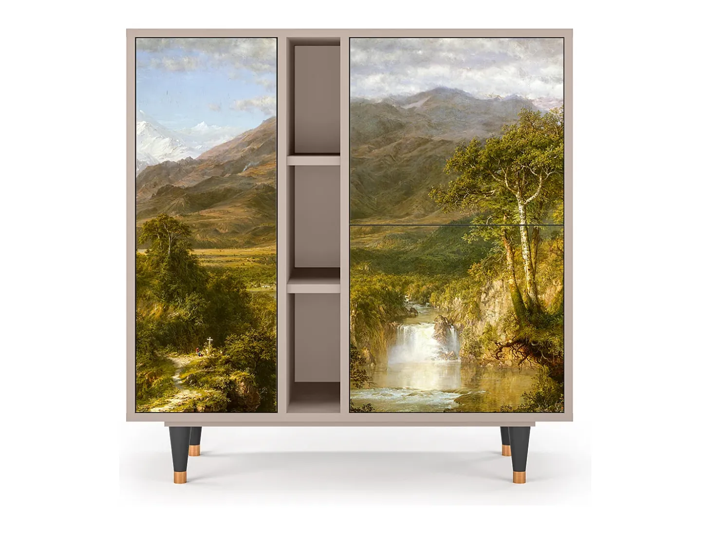 Aparador - 94х96х41 cm - BS5 - The Heart of the Andes , Latte