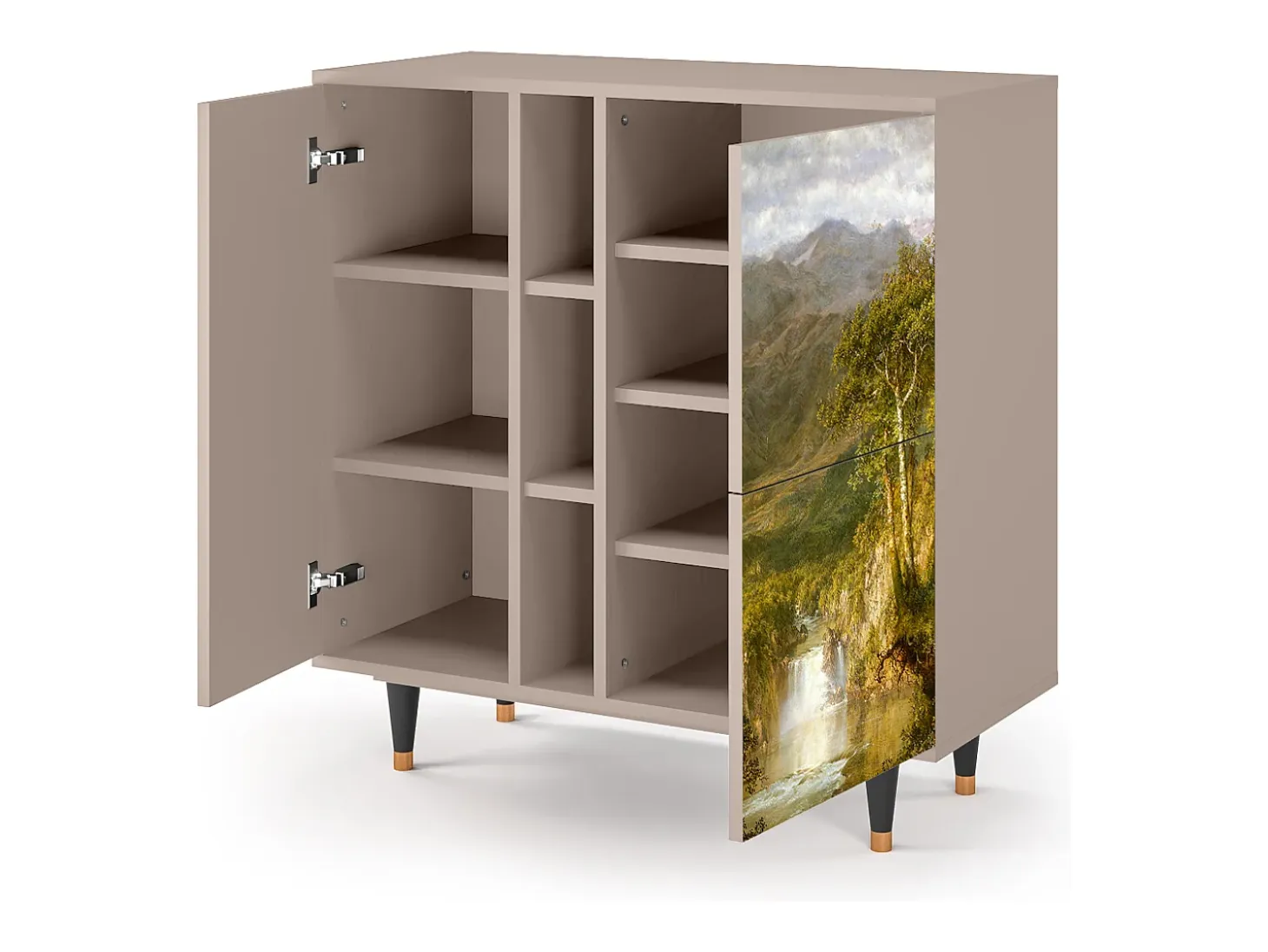 Aparador - 94х96х41 cm - BS5 - The Heart of the Andes , Latte