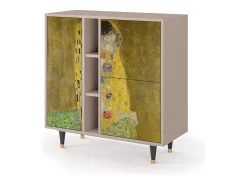Aparador - 94х96х41 cm - BS5 - The Kiss by Klimt , Latte