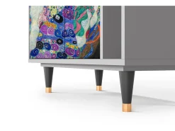 Aparador - 96х110х41 cm - BS6 - The Maiden by Klimt, Gris