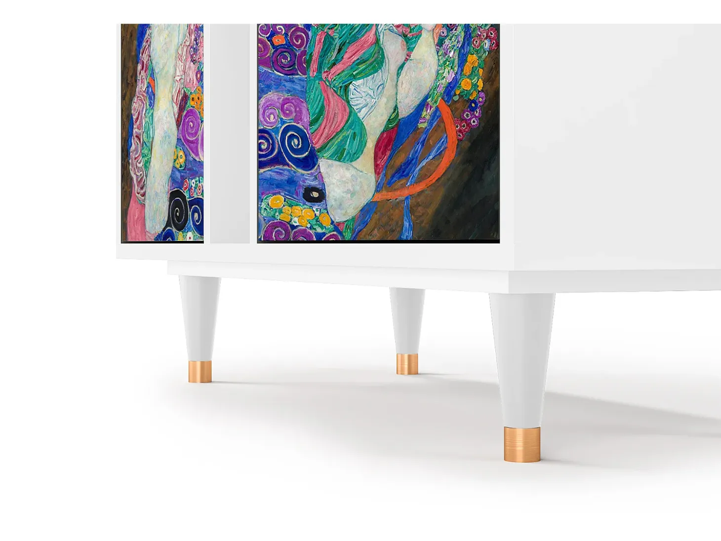 Aparador - 94х96х41 cm - BS5 - The Maiden by Klimt, Blanco