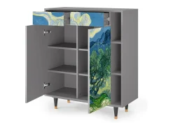 Aparador - 96х110х41 cm - BS6 - The Oil Trees, Gris