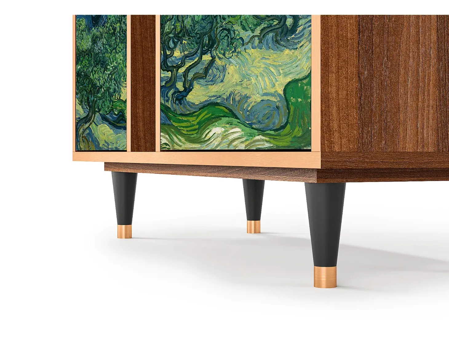 Aparador - 94х96х41 cm - BS5 - The Oil Trees, Nogal