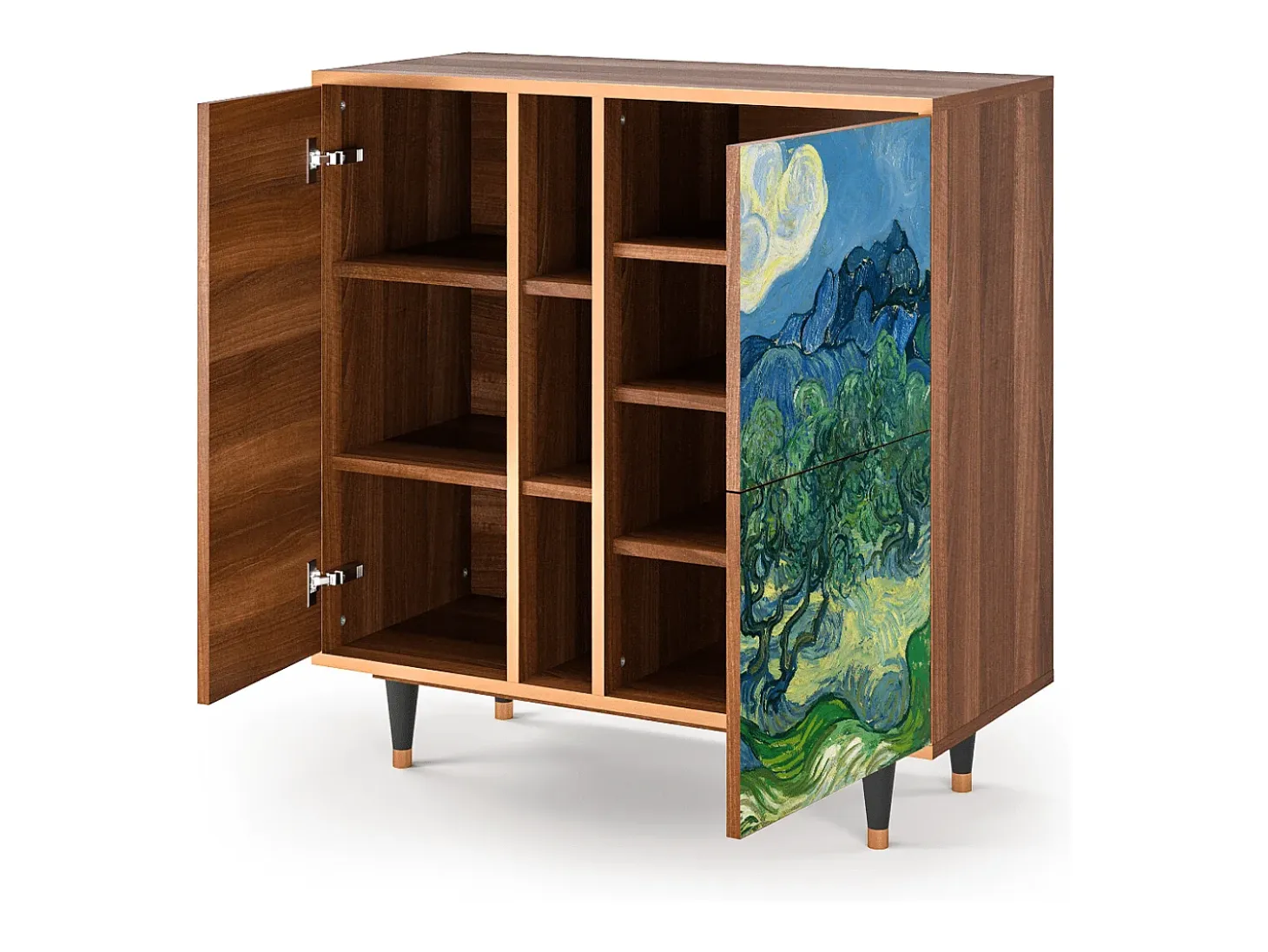Aparador - 94х96х41 cm - BS5 - The Oil Trees, Nogal