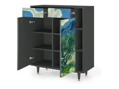 Aparador - 96х110х41 cm - BS6 - The Oil Trees, Antracita