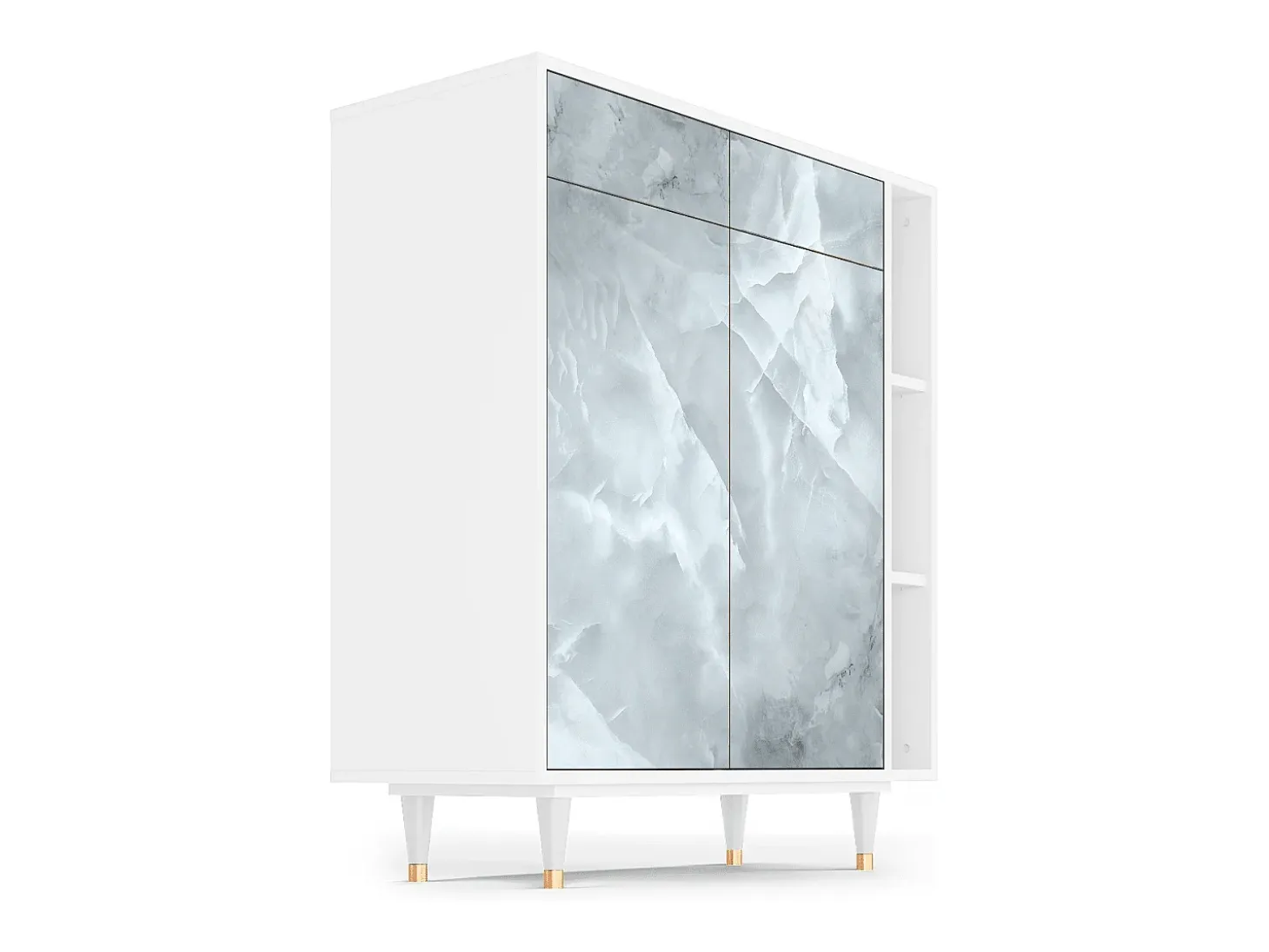 Aparador - 96х110х41 cm - BS6 - The Onyx, Blanco