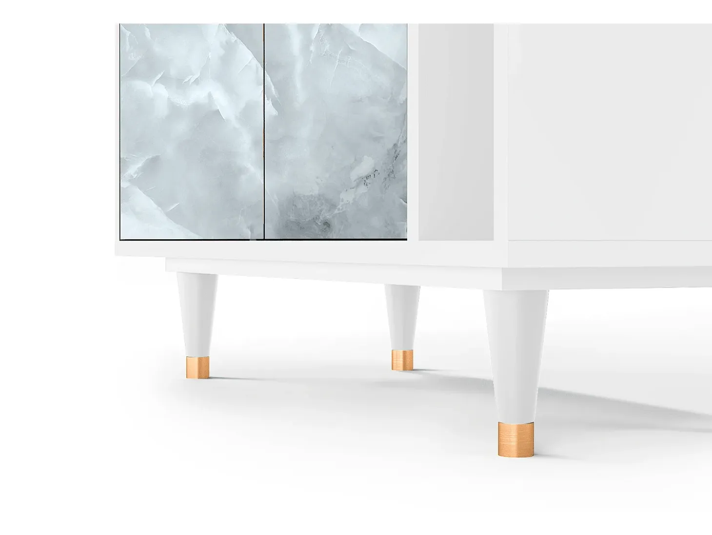 Aparador - 96х110х41 cm - BS6 - The Onyx, Blanco
